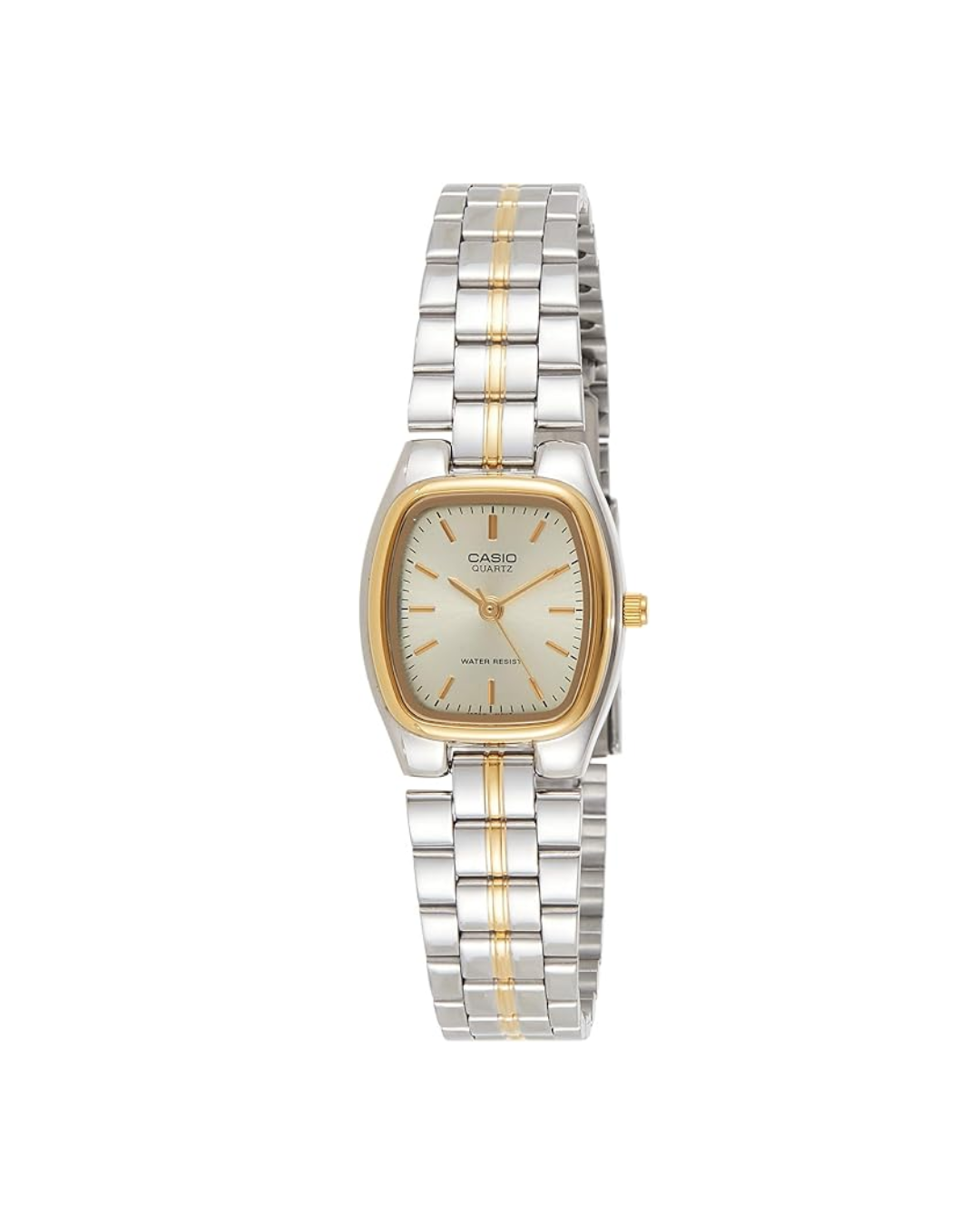 Casio Women’s Analog Watch – LTP‑1169G‑9ARDF, Silver Dial with Multicolor Metal Band