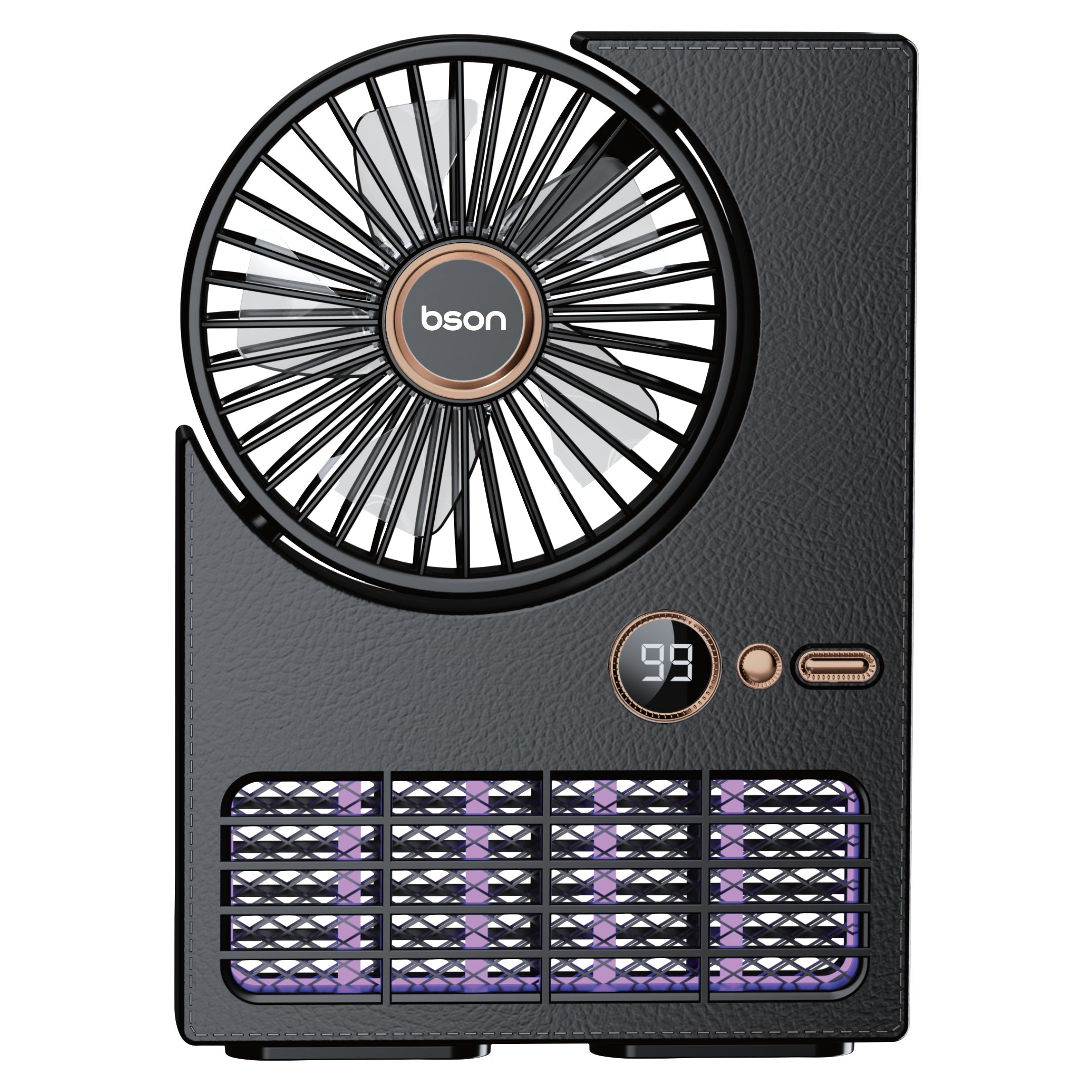 Bson 2-in-1 Zapper Fan with 2000V Electric Mosquito Killer