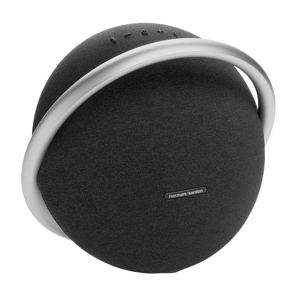 Harman Kardon Onyx Studio 8 Portable Stereo Bluetooth SpeakerAudio & VideoSuperior sound performance Elegant design Self-Tuning Bluetooth streaming for up to 8 hours Eco-friendly materials Boost stereo sound with two speakers Crystal clear calls Superior