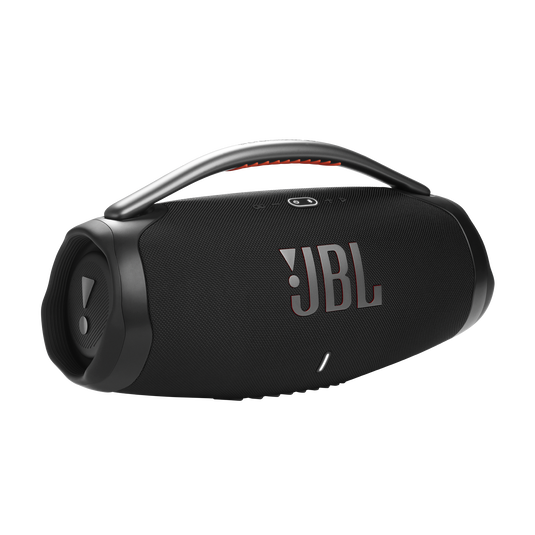 JBL Boombox 3 Portable Speaker - BlackAudio & VideoMassive sound. All day long. JBL just made the most powerful portable Bluetooth speaker even better. The iconic silhouette of the JBL Boombox 3 has a bold new update featuring a sturdy metal handle with s