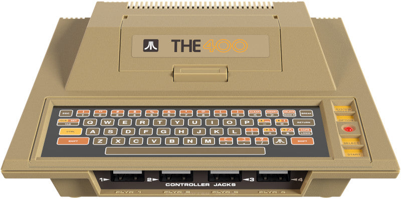 THE400 Mini – Official Atari Retro Mini Computer, 25 Classic Games, HDMI, 5 USB, Rewind, Retro Games Ltd