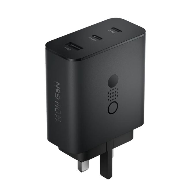 CMF BY NOTHING Power Charger, 3-in-1 Compact Design 65W GAN Ultra Charging,All-Round Protection Wall Charger for Nothing Phone and iPad Pro, iPhone 12/13/14/15,Galaxy SMobile Accessories⚡ 65W GaN Ultra Charging – High-speed charging for phones, tablets, l