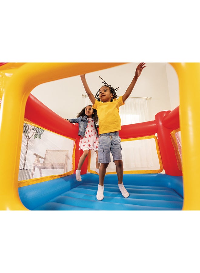 INTEX Jump-O-Lene Inflatable Bouncer Play House – 1.74m x 1.74m x 1.12m