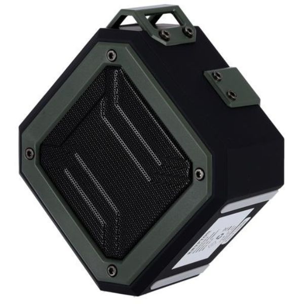 Krypton Portable Bluetooth Speaker KNMS5371 - BlackAudio & VideoFinally, a loudspeaker that can keep up with your adventures!Outdoor Speaker - Thanks to its resistance against dust, defying the weather will become an exploring expedition that is accompani