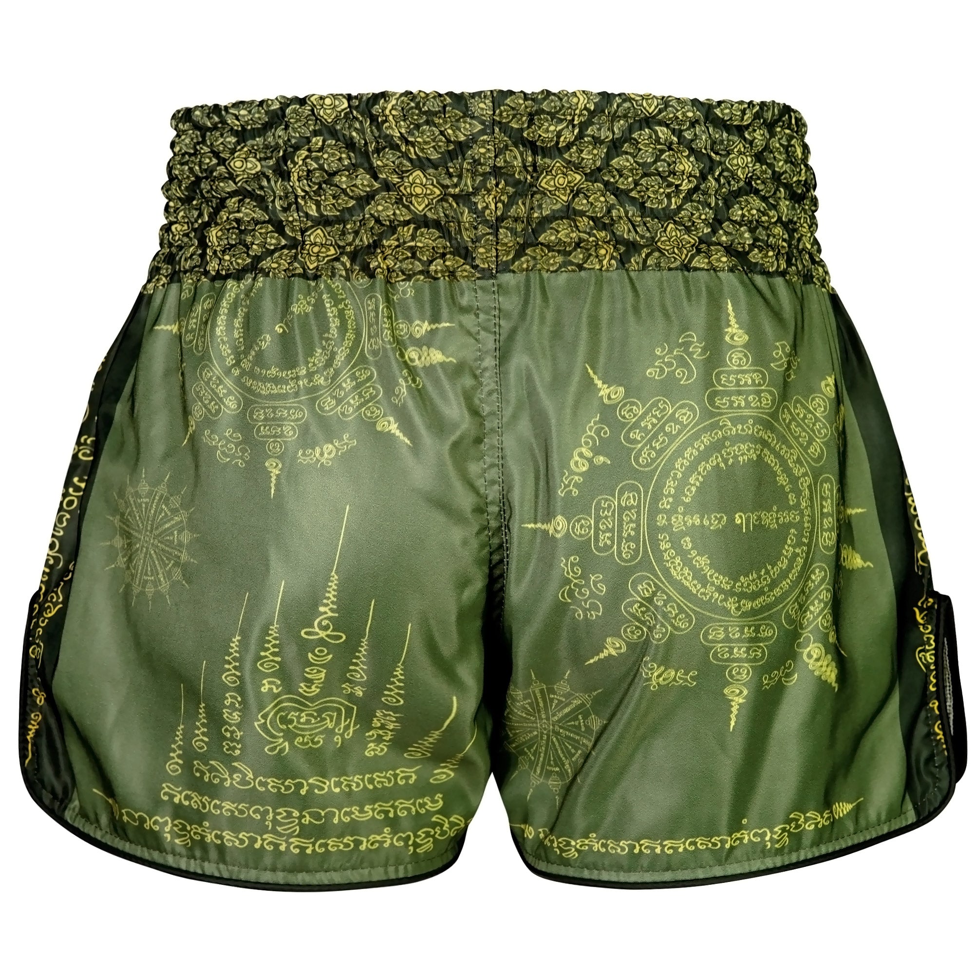 Muay Thai Boxing Shorts "The Immortal YaksaSports & FitnessThe Immortal Yaksa is inspired by the character in Ramayana, also known as Thotsakan in Thai famous literature. He is depicted as a powerful titan with ten heads, each representing different aspec