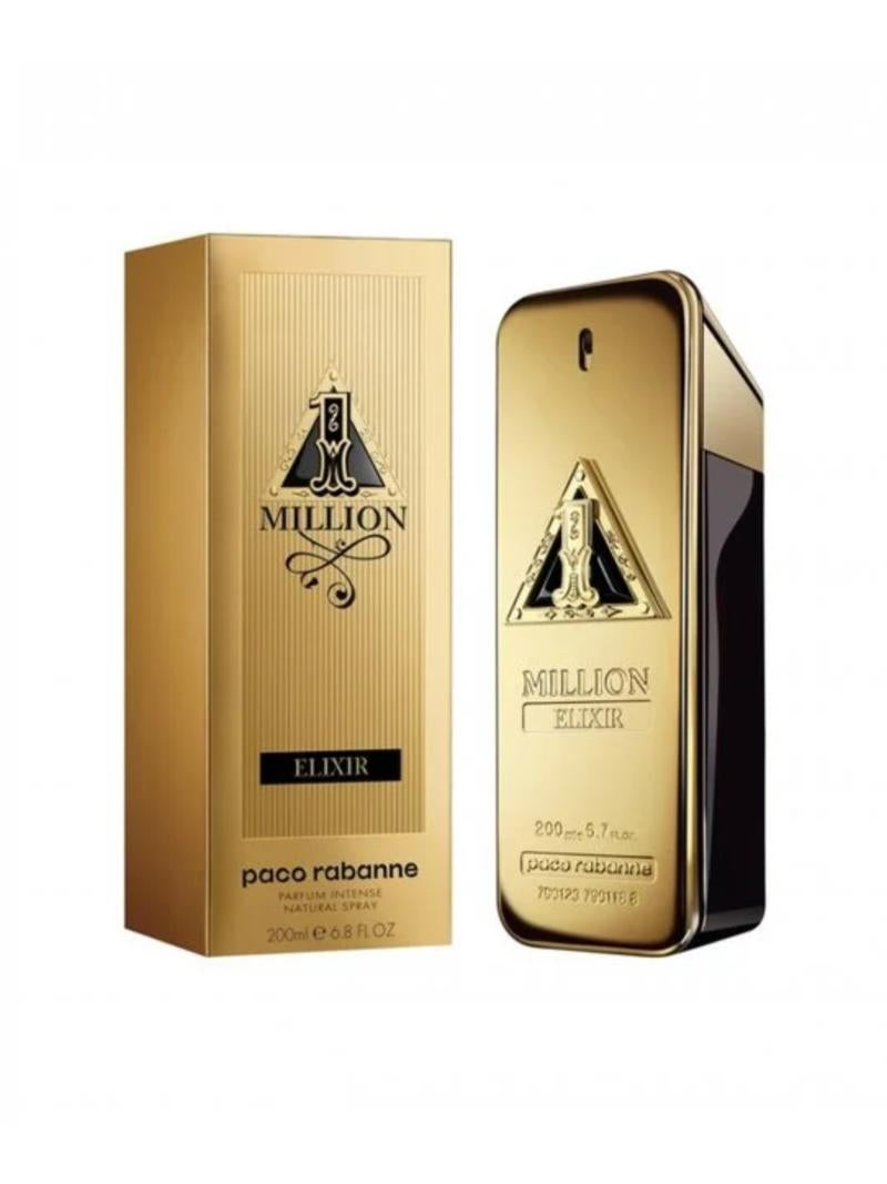 Paco Rabanne 1 Million Elixir Parfum Intense For MenPerfumes & Fragrances1 Million Elixir, richer than ever before, for thrilling sensations. The hand-picked ingredients, Turkish Damascena rose, osmanthus and wild grown tonka beans, undoubtedly make this