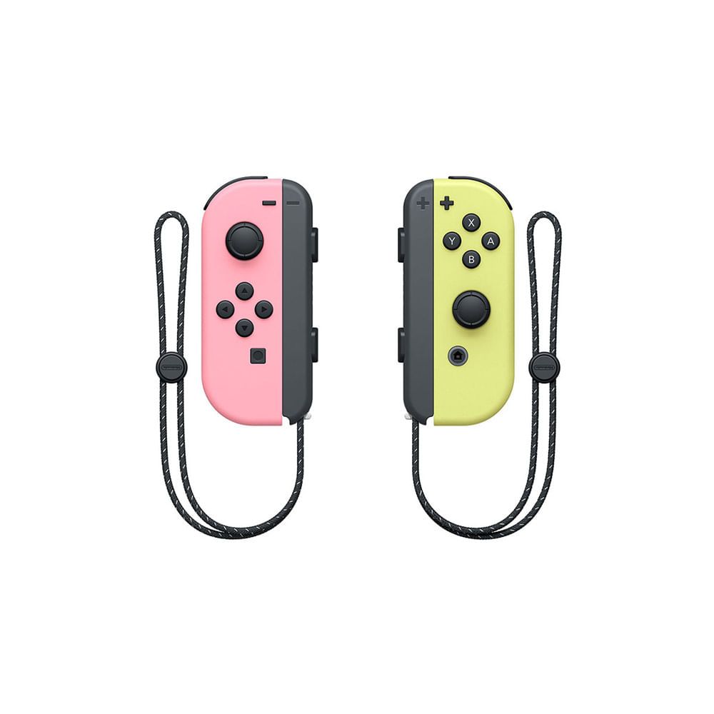 Nintendo Switch Joy-Con (L)/(R) Pastel Pink / Pastel Yellow ControllerGaming AccessoriesKick off a stylish summer with new pastel Joy-Con controllersStart off your summer in style with this new line of pastel Joy-Con. Whether you’re on vacation or at a fa