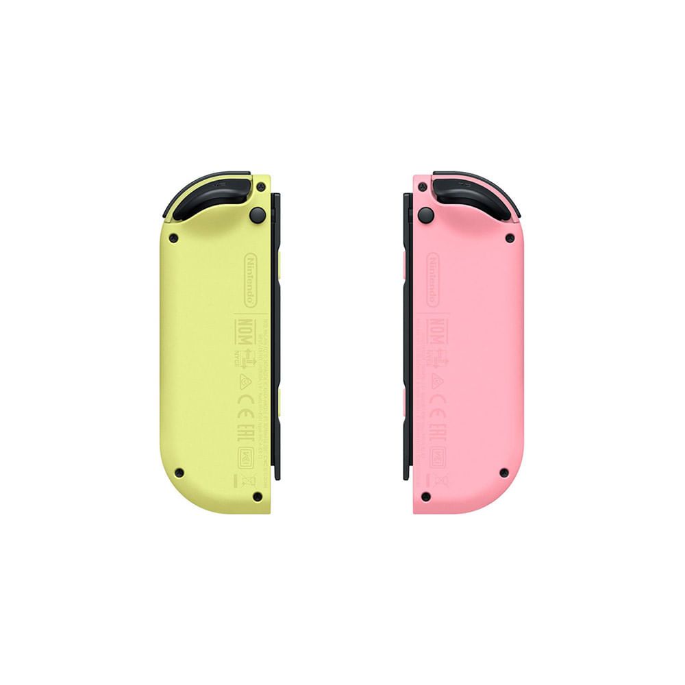 Nintendo Switch Joy-Con (L)/(R) Pastel Pink / Pastel Yellow ControllerGaming AccessoriesKick off a stylish summer with new pastel Joy-Con controllersStart off your summer in style with this new line of pastel Joy-Con. Whether you’re on vacation or at a fa