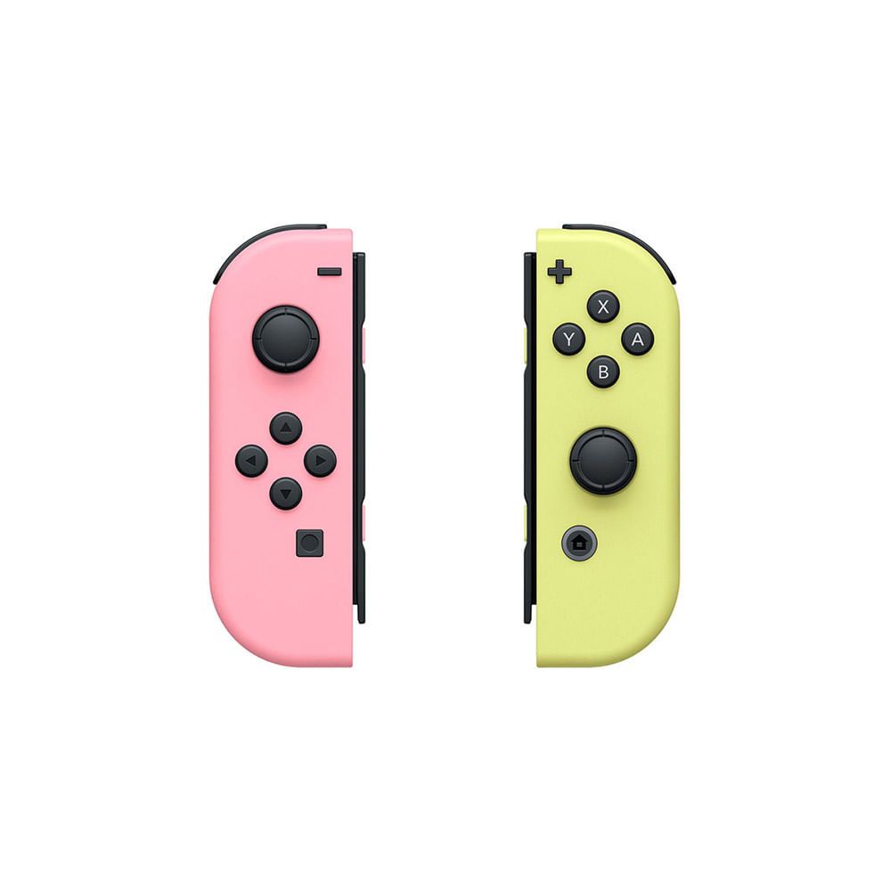 Nintendo Switch Joy-Con (L)/(R) Pastel Pink / Pastel Yellow ControllerGaming AccessoriesKick off a stylish summer with new pastel Joy-Con controllersStart off your summer in style with this new line of pastel Joy-Con. Whether you’re on vacation or at a fa