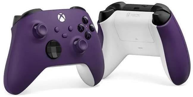 Xbox Wireless Controller - Astral PurpleGaming AccessoriesTextured triggers and bumpers | Hybrid D-pad | Button mapping | Bluetooth® technologyElevate your gameExperience the modernized design of the Xbox Wireless Controller, featuring sculpted surfaces a