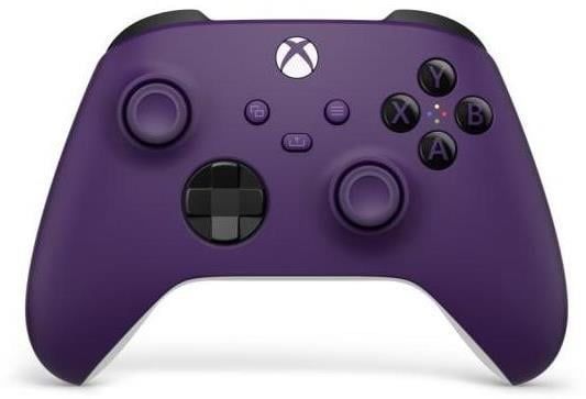 Xbox Wireless Controller - Astral PurpleGaming AccessoriesTextured triggers and bumpers | Hybrid D-pad | Button mapping | Bluetooth® technologyElevate your gameExperience the modernized design of the Xbox Wireless Controller, featuring sculpted surfaces a