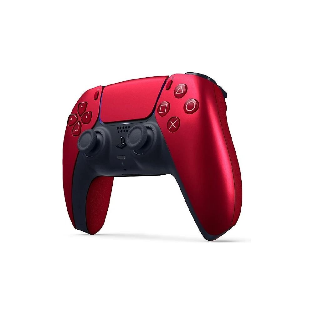 PlayStation 5 DualSense Controller - Volcanic RedGaming AccessoriesRestyle your gaming setup with the alluring metallic Cobalt Blue DualSense wireless controller, inspired by the powerful hues found in the depths of our planet and then elevated with a met