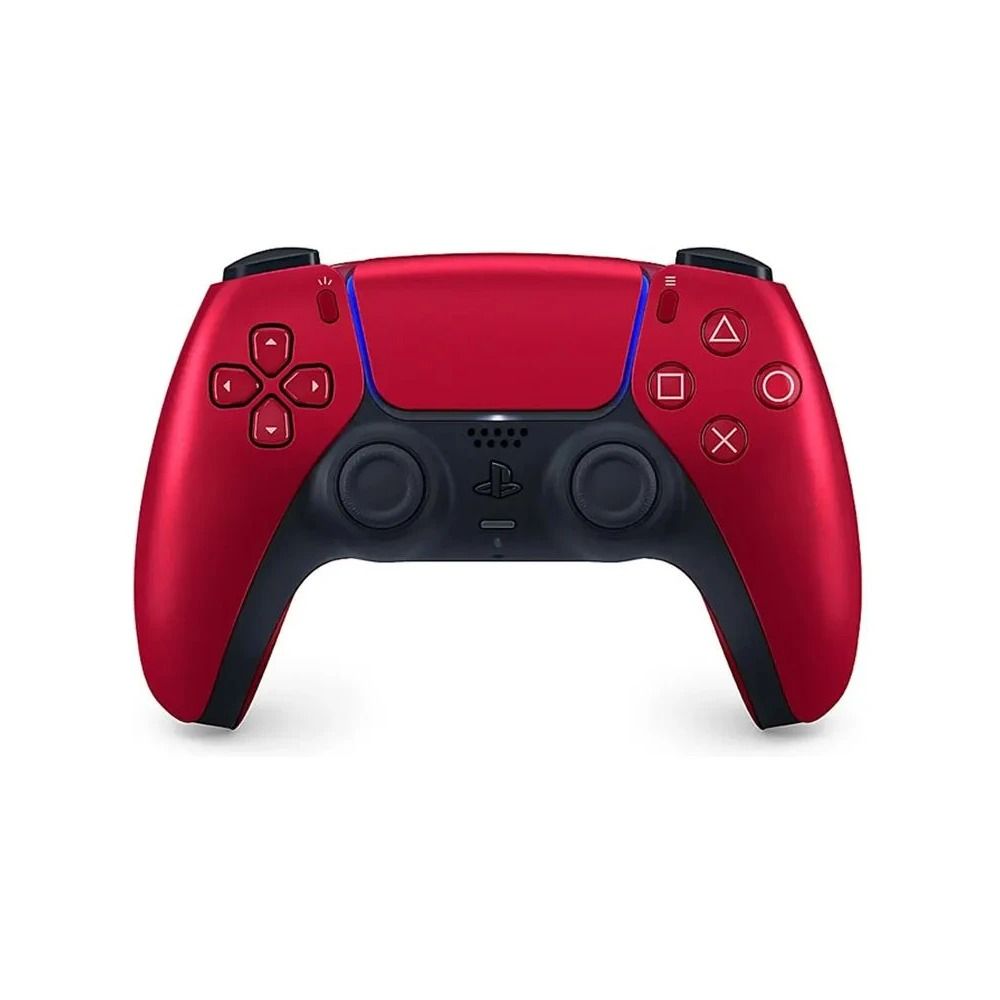 PlayStation 5 DualSense Controller - Volcanic RedGaming AccessoriesRestyle your gaming setup with the alluring metallic Cobalt Blue DualSense wireless controller, inspired by the powerful hues found in the depths of our planet and then elevated with a met