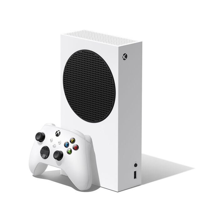 Xbox Series S Console + 3 Months Game PassConsolesIntroducing the Xbox Series S, the smallest, sleekest Xbox console ever. Experience the speed and performance of a next-gen all-digital console at an accessible price point. Go all-digital and enjoy disc-f