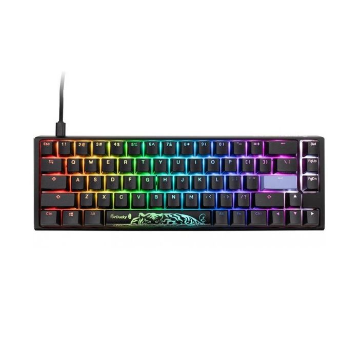 Ducky One 3 Classic Black Wired Mechanical Gaming KeyboardGaming AccessoriesThe front-to-back weight ratio is precisely designed to keep the keyboard in one stable position, which is essential for advanced gaming and typing. There is a multi-layer padded