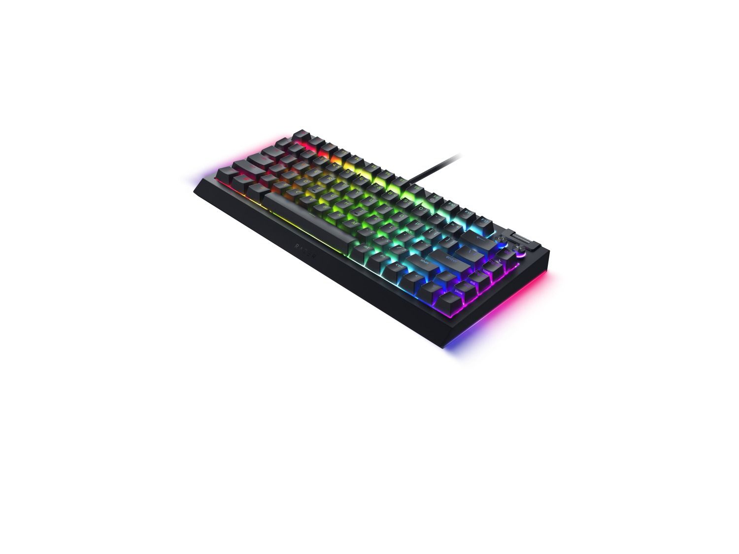 RAZER BLACKWIDOW V4 75% Hot-swappable Mechanical Gaming KeyboardGaming AccessoriesFor those who crave greater customization and immersion, satisfy your enthusiast needs with the Razer BlackWidow V4 75%—a compact, hot-swappable mechanical keyboard powered