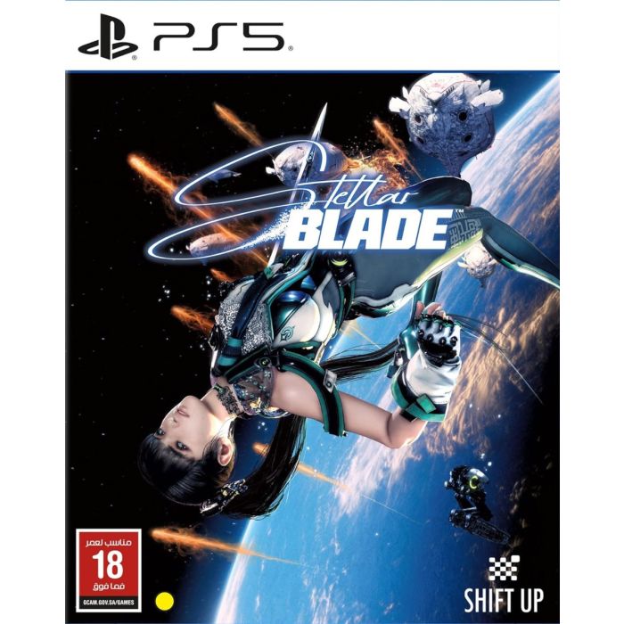 Stellar Blade PS5Video GamesSave humanity from extinction in this electrifying story-driven action adventure. The future of humanity is balanced on the edge of a blade. Ravaged by strange, powerful creatures, Earth has been abandoned, and what is left of