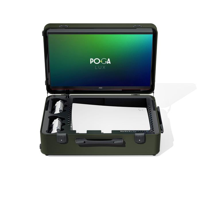 Indigaming POGA Lux Camouflage - PS5No small dreams. Get the best to compete with the best. Introducing the POGA LUX gaming case - a sleek and stylish solution for gamers on the go. The POGA LUX features a high-quality foam inlay, specially designed to ho