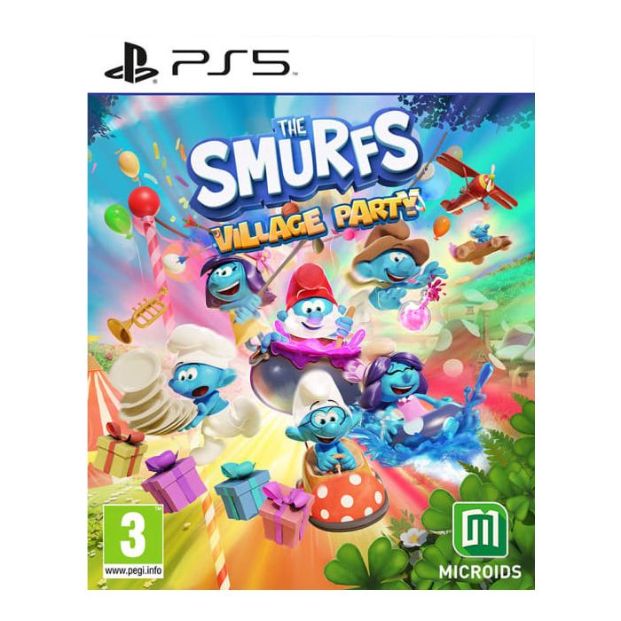 The Smurfs Village Party - PS5Video GamesPapa Smurf has decided to organize an exceptional party! To do so, he asks all the Smurfs to get involved with the preparations to make the party unforgettable! Walk around the village and invite all the Smurfs sca