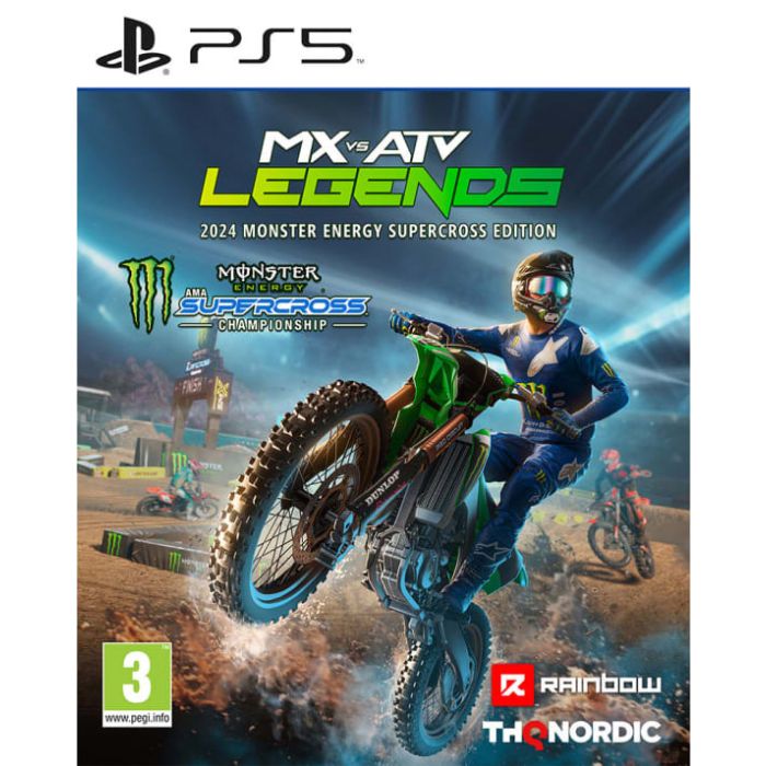 MX vs ATV Legends - 2024 Monster Energy Supercross Edition - PS5Video GamesWith this game, players can fulfill their dream of becoming a renowned off-road rider, garnering widespread recognition and admiration from fans and sponsors alike. Whether they ch