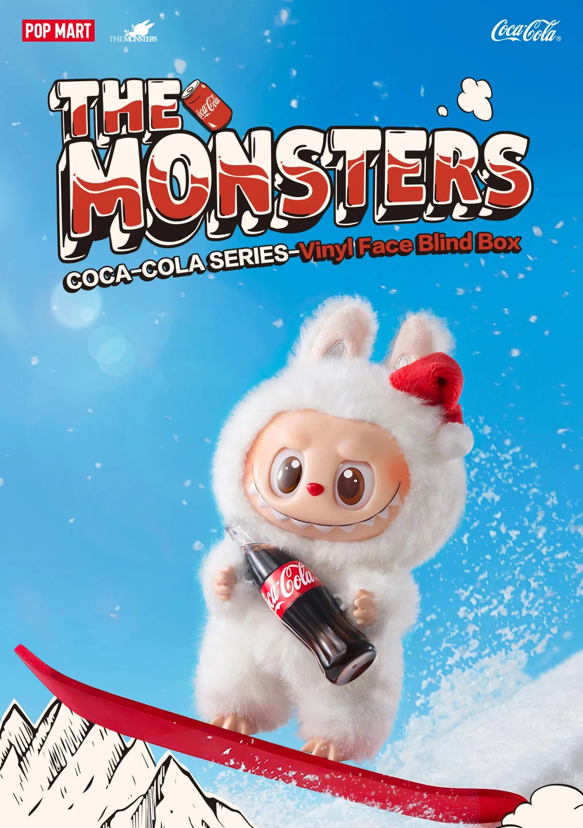 Pop Mart Labubu "The Monsters - Coca Cola Series" Vinyl Face Single Blind Box | FREE EXPRESS DELIVERYFashion Accessories🧸 Exciting Coca‑Cola Collaboration – Labubu from The Monsters series gets a fizzy twist with Coca‑Cola-themed designs, including plush