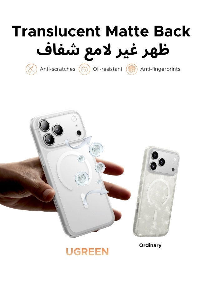 UGREEN iPhone 18 Pro Max / 17 Pro Max Frosted Clear MagSafe Case