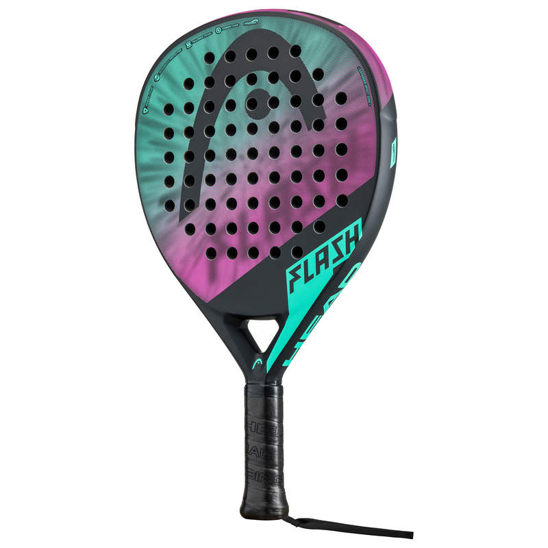 Head Flash Padel Racquet 2023EquipmentsSupercharge your game with the FLASH, an oversized, teardrop-shaped all-rounder. With its easy power, and soft playing feel, this is ideal for casual players who are starting to compete at a club. While the fiberglas