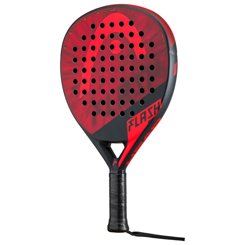 Head Flash Padel Racquet 2023EquipmentsSupercharge your game with the FLASH, an oversized, teardrop-shaped all-rounder. With its easy power, and soft playing feel, this is ideal for casual players who are starting to compete at a club. While the fiberglas