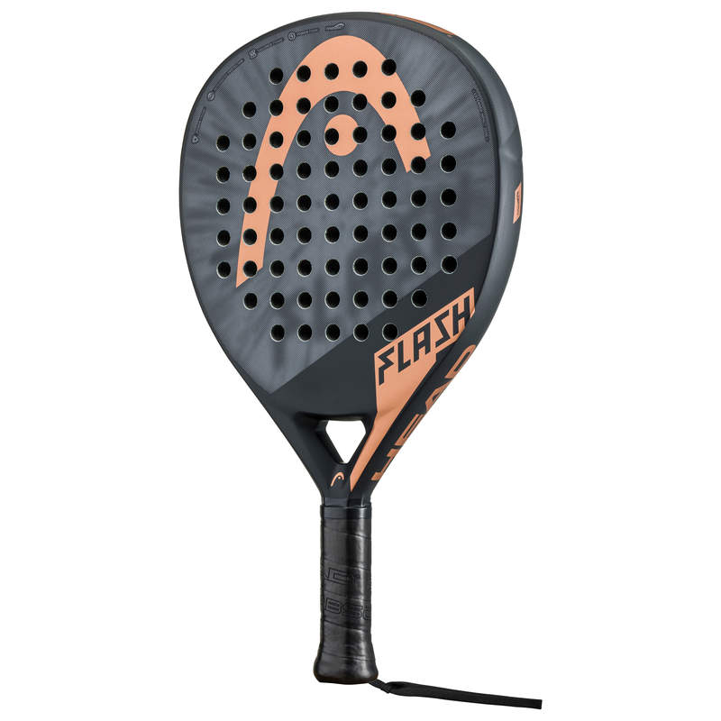 Head Flash Padel Racquet 2023EquipmentsSupercharge your game with the FLASH, an oversized, teardrop-shaped all-rounder. With its easy power, and soft playing feel, this is ideal for casual players who are starting to compete at a club. While the fiberglas