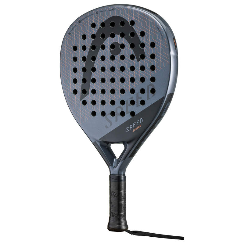 Extreme Junior 2023EquipmentsTouch, accuracy and attacking speed are combined in the SPEED JUNIOR, which is recommended for competitive juniors who are 10 or older. Lighter and easier to handle than adult models, this oversized, teardrop-shaped racquet is
