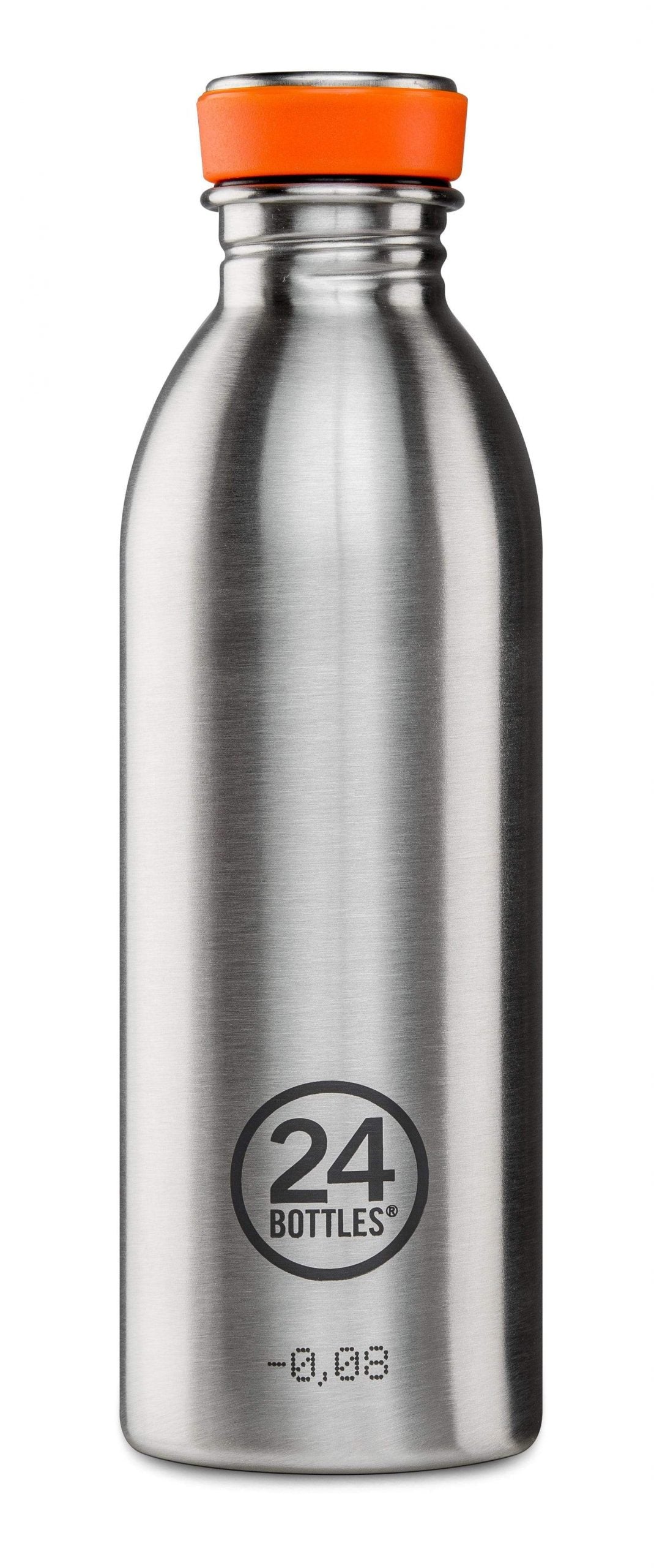 24bottles Urban Bottle 500ml lightest insulated stainless steel water bottle eco friendly reusable BPA free hot cold modern portable leak proof for travel office home gymKitchen StorageStay hydrated in style with the 24bottles Urban Bottle! This sleek 500