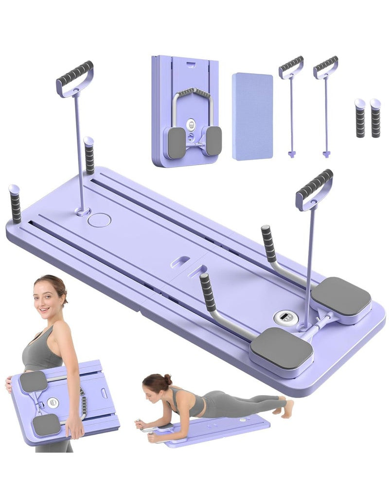 Jourvent 5-in-1 Pilates Board Foldable Reformer for Home Workouts