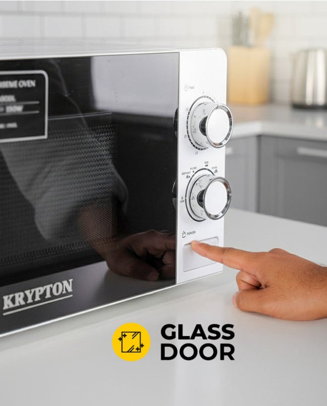 Krypton KNMO6196 manual control knobs and timer