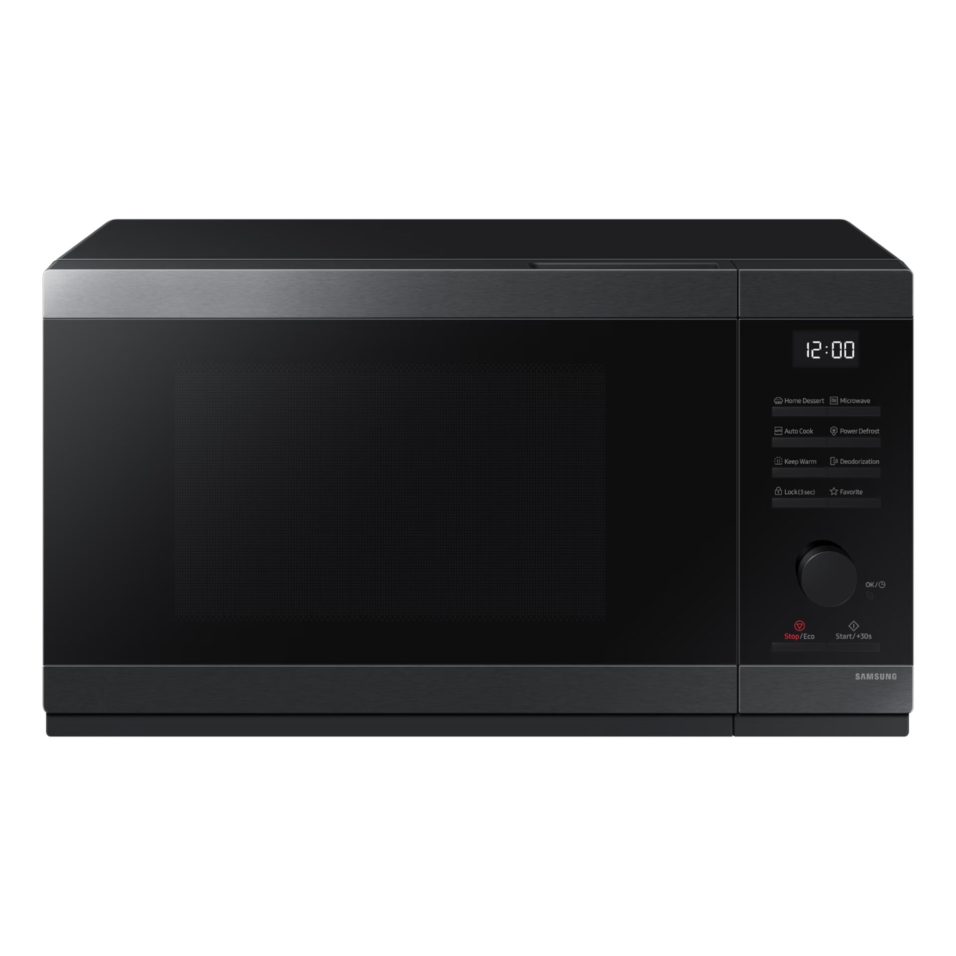 Samsung 32L Solo Microwave Oven 1500W – Black, Ceramic Enamel Interior, Auto Cook & Power Defrost (MS32DG4504)