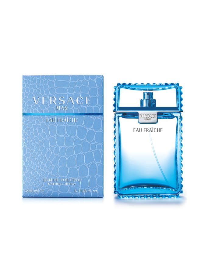 Versace Eau Fraiche For Men Eau De ToilettePerfumes & FragrancesIn the words of Donatella Versace, "Versace Man is synonymous with elegance and seduction. It is dedicated to the modern man, full of charisma and self-confidence." A surprisingly fresh fragr