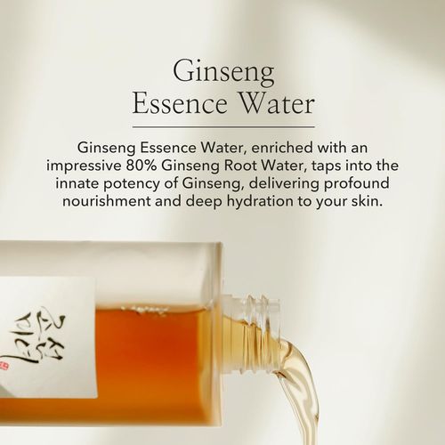 Beauty of Joseon Ginseng Essence Water 150mlPersonal CareExperience the rejuvenating power of traditional Korean skincare with Beauty of Joseon Ginseng Essence Water. This lightweight, fast-absorbing toner is enriched with 80% ginseng root water, deliveri