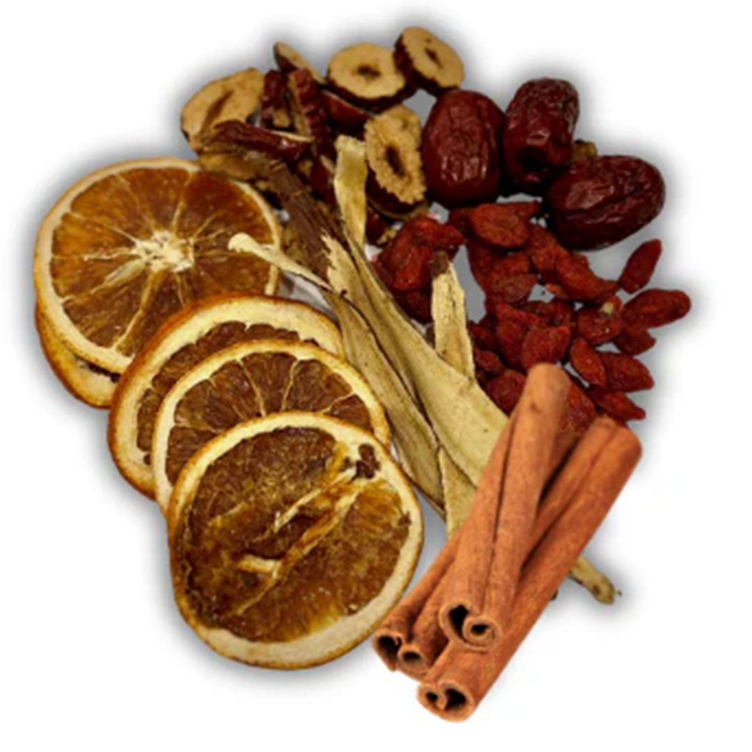 The Caphe Vietnam Cinnamon Orange Herbal Tea - 15 Sachets | Premium Tea | Reduces Stress | Vietnamese Orange Tea, Easy to Brew