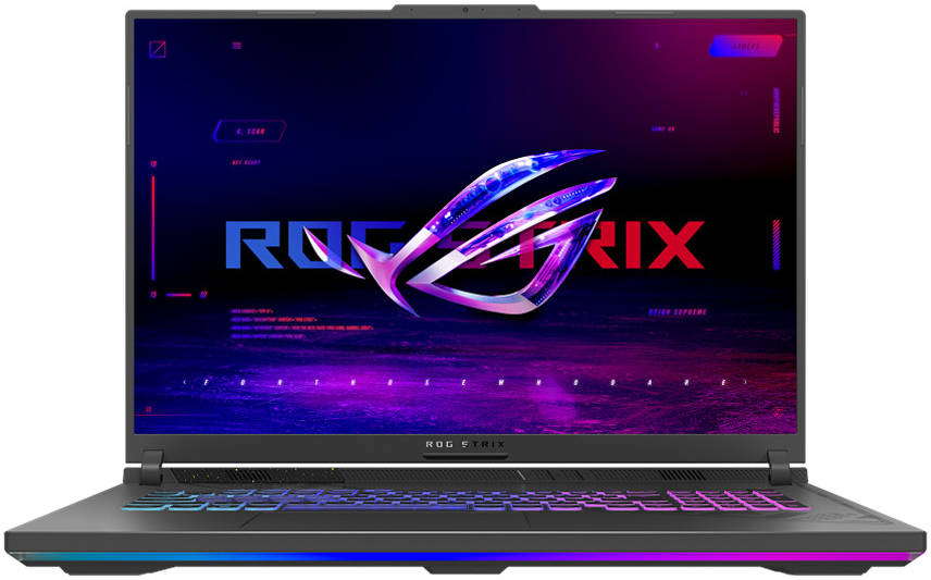 ASUS ROG Strix G18 G814JI Gaming Laptop, 18" QHD+ 240Hz OLED ROG Nebula Display, Intel Core i9-13980HX, 16 GB RAM, 1TB SSD, GeForce RTX 4070 8GB, RGB ENG KB, Win 11, Eclipse Gray | 90NR0D01-M00260Gaming Laptops & DesktopsRAISE YOUR GAME. CARRY YOUR SQUAD.