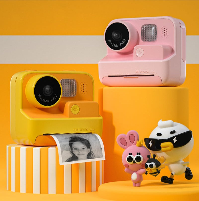 Picocici K27 Kids Print Camera (without memory card)Toys & Games12 MP digital camera & 1080p HD video—perfect quality for kids’ photos and videos Instant thermal printing—kids see their photos come to life in seconds, ink-free and mess-free 2.0″ IPS color