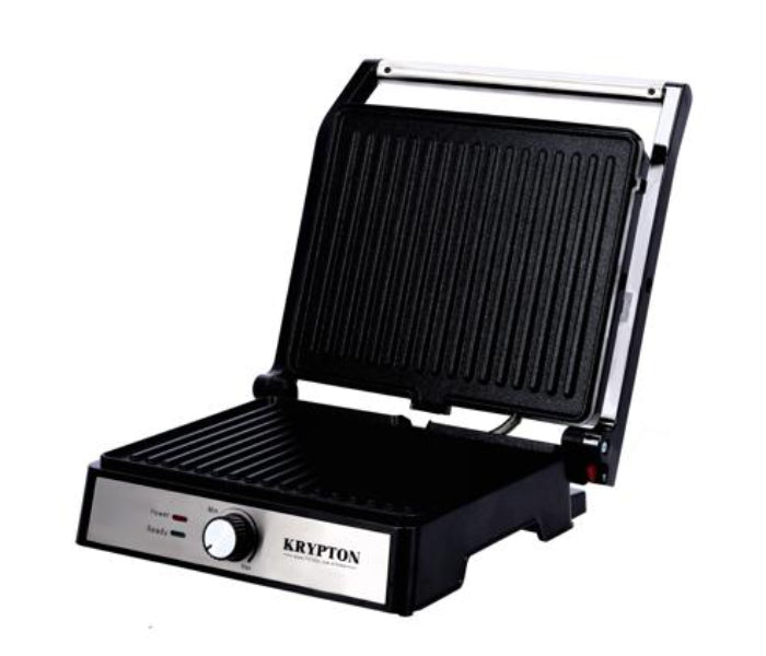 Krypton 4 Slice Grill Maker 2000 W KNGM6359 - Silver/BlackKitchen AppliancesSlice contact grill 180-degree open design Cool touch safe handle Non-stick coating for easy cleaning Overhead safety protection