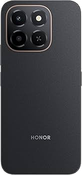 HONOR X6c 4G Dual SIM Smartphone, 6GB RAM, 256GB Storage, 6.61” HD+ 120Hz Display, 50MP AI Camera, 5300mAh Battery, 35W Fast Charging, Midnight Black, Middle East Version