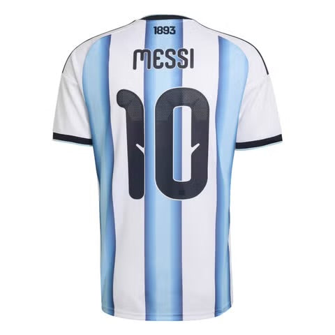 adidas Argentina 2026 Home Messi Jersey, Official Argentina National Team Football Shirt, Lionel Messi #10, AEROREADY Moisture-Wicking Fabric, Short Sleeve Soccer Jersey