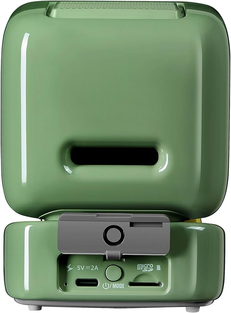 Divoom Ditoo-Mic Bluetooth Speaker with Karaoke Microphone - RGB Keyboard and Pixel Display Desktop DecorAudio & VideoPixel Speaker with Microphone The Ditoo-Mic is not only a Bluetooth pixel stereo, but also a karaoke microphone. It can be connected to a