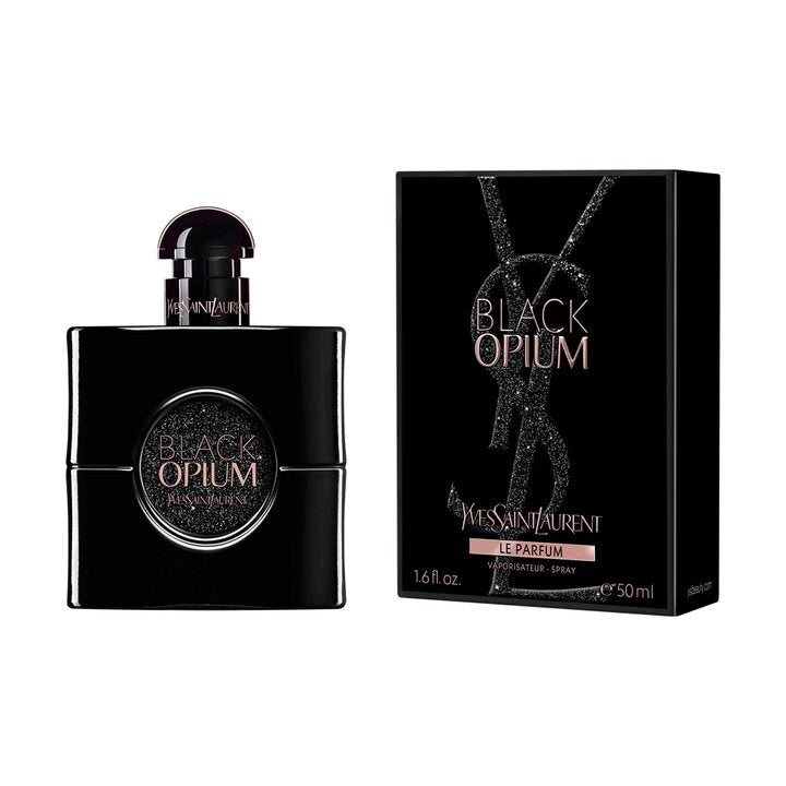 YSL Black Opium Le Parfum For WomenPerfumes & FragrancesTHE MOST INTENSE THRILLBLACK OPIUM LE PARFUM sublimes the iconic coffee floral signature in a new singular and radical intensity. The iconic coffee notes and bouquet of white flowers are twisted by a