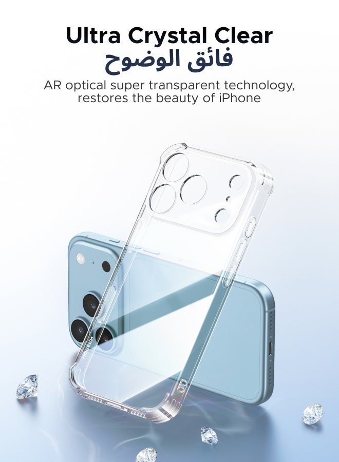 UGREEN iPhone 18 Pro / iPhone 17 Pro Clear Case & Screen Protector Kit