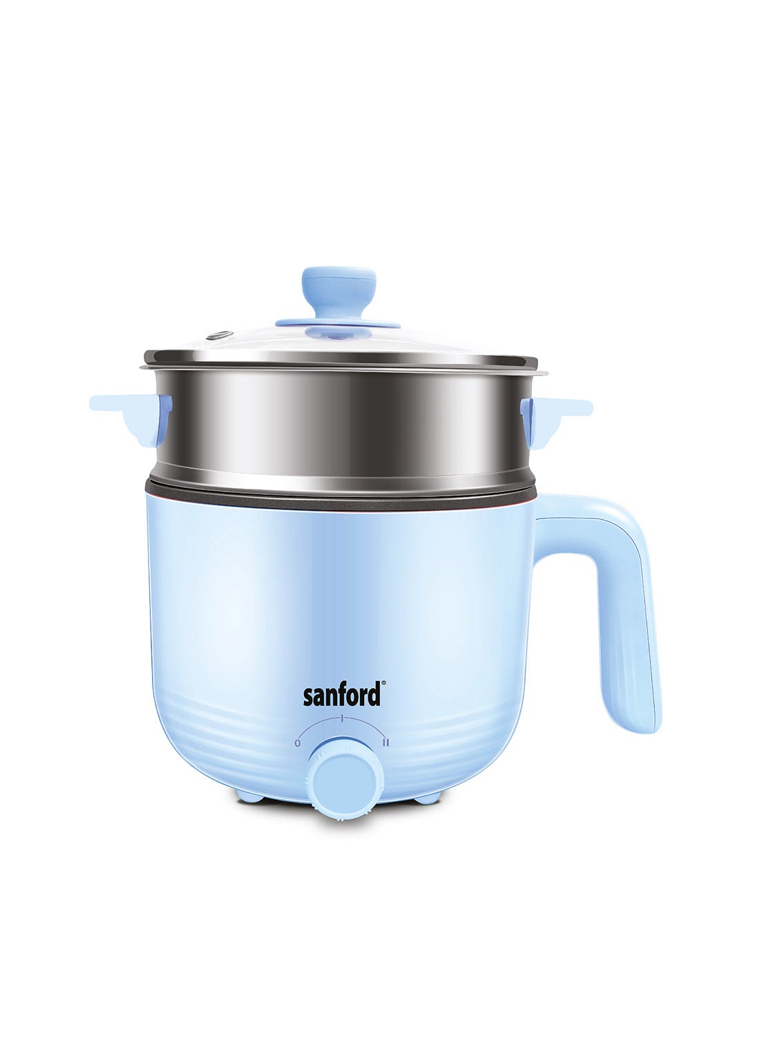 Sanford Electric Multi Cooker 1.2 L 600 W SF1158MC BSKitchen Storage1.2 Litre Electric Multi-Cooker. 4 in 1 Multipurpose Cooking : Steam | Fry | Grill | Stew. Non-Stick Stainless Steel Inner Pot. #304 Stainless Steel Steamer. Dual Heat Settings, Cool Touc