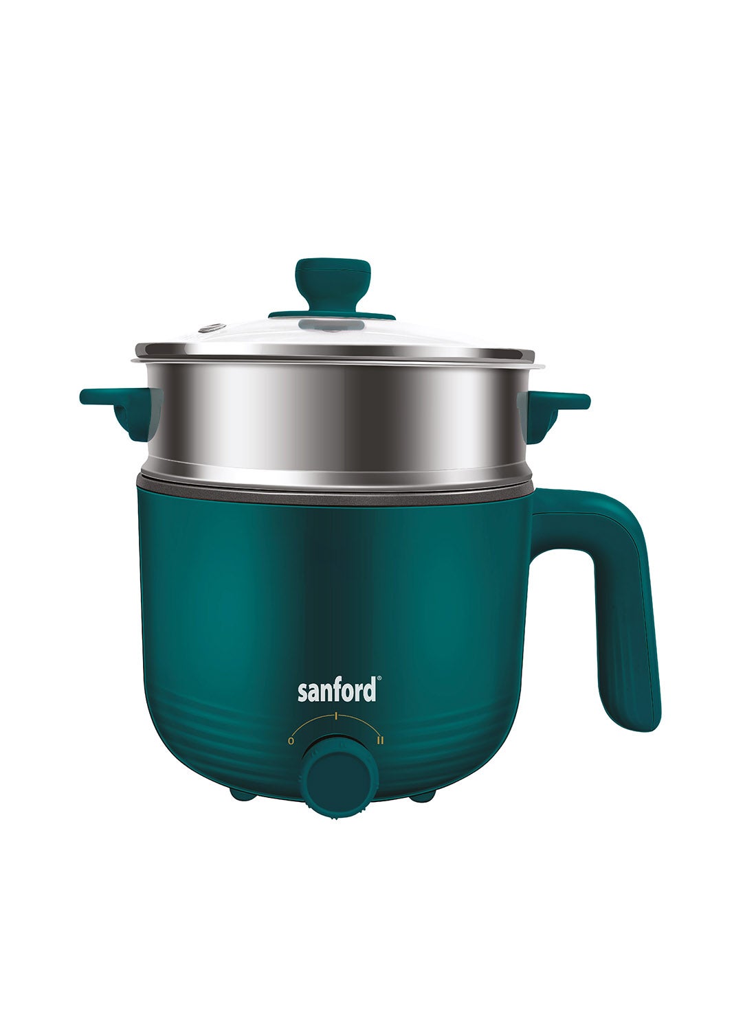 Sanford Electric Multi Cooker 1.2 L 600 W SF1158MC BSKitchen Storage1.2 Litre Electric Multi-Cooker. 4 in 1 Multipurpose Cooking : Steam | Fry | Grill | Stew. Non-Stick Stainless Steel Inner Pot. #304 Stainless Steel Steamer. Dual Heat Settings, Cool Touc