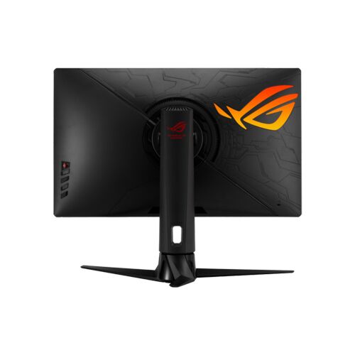 ASUS ROG Strix XG27UQR 27” 4K HDR (3840 x 2160) 144Hz,1ms, IPS Gaming Monitor - Back View 