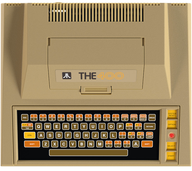THE400 Mini – Official Atari Retro Mini Computer, 25 Classic Games, HDMI, 5 USB, Rewind, Retro Games Ltd
