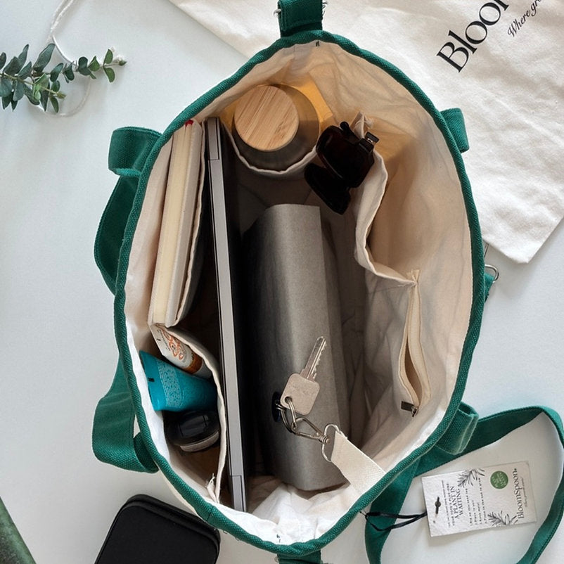 BloomSpoon Boat Tote Bag in Organic Cotton Canvas - sustainable/eco friendly/greenSustainable LivingBloomspoon Organic Cotton Tote Bag – The Ultimate Eco-Friendly, Sustainable, and Stylish Tote Bag Searching for the perfect tote bag that’s eco-friendly, s